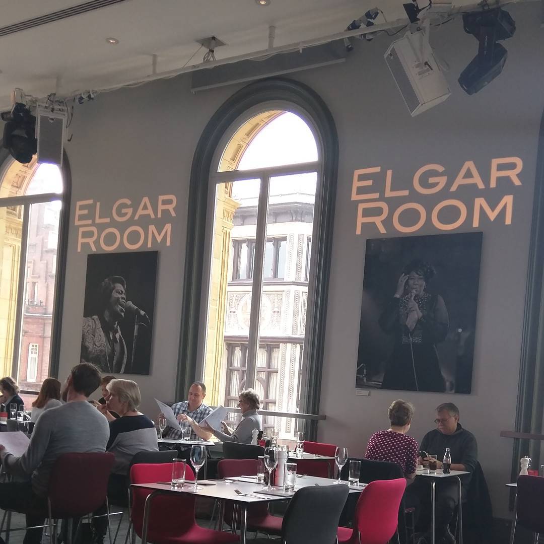 Elgar Room Brasserie at Royal Albert Hall, vibrant event space for meetings and gatherings.