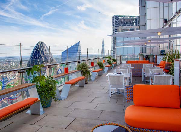 SushiSamba - Rooftop bar in London ...