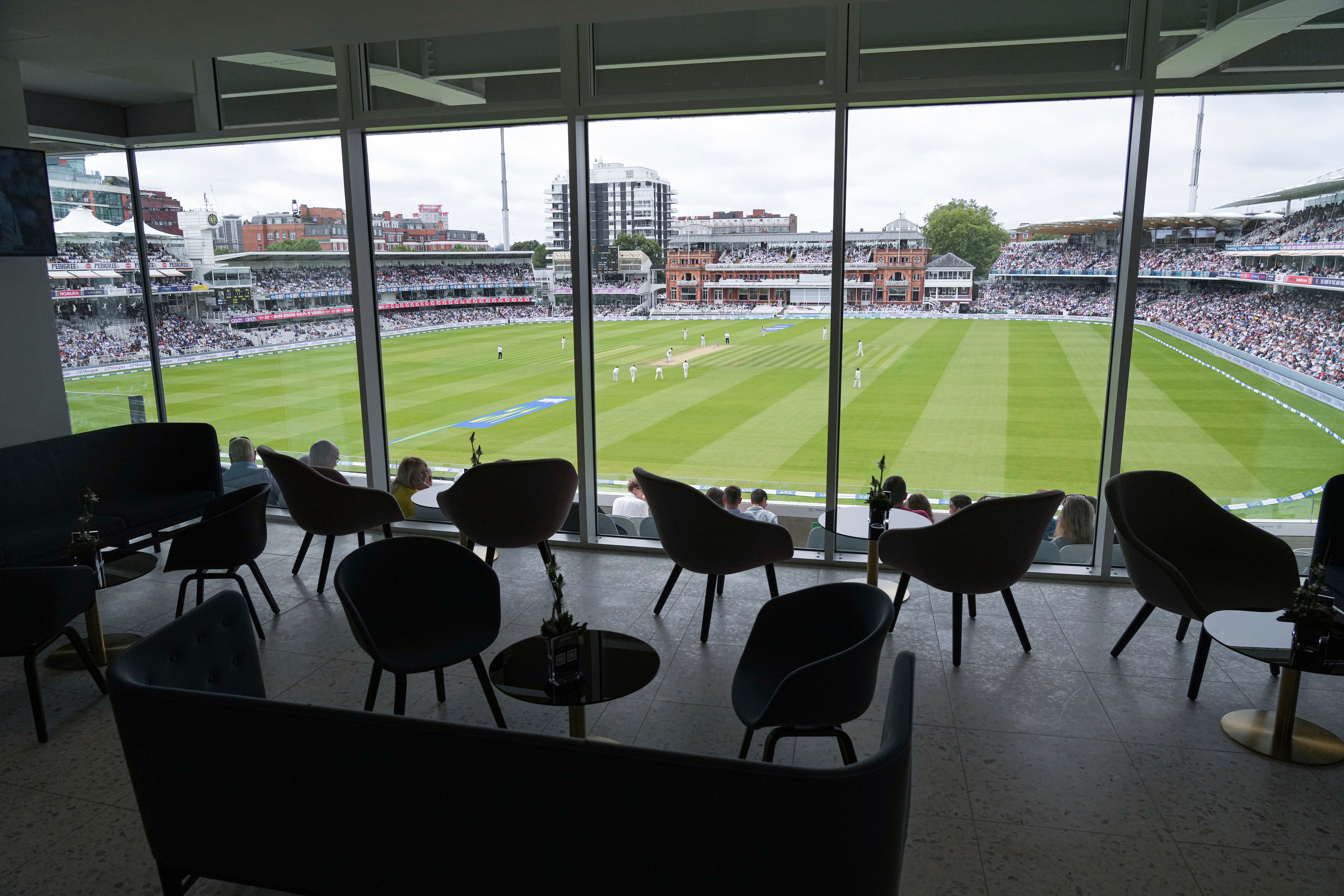 Stylish event space at Lord's Cricket Ground for corporate gatherings and social events.