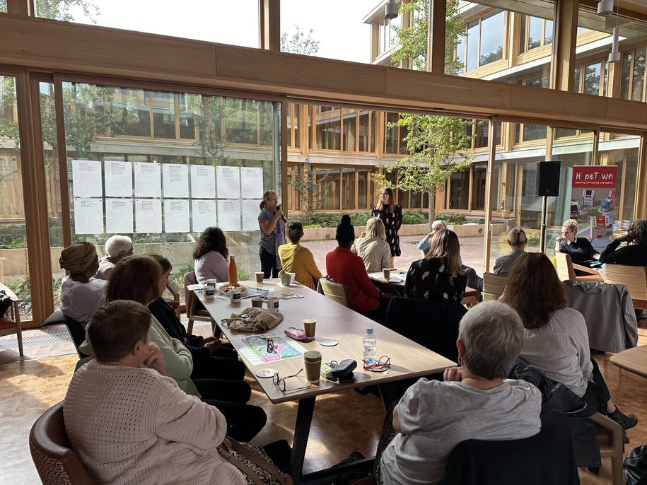 Meeting space in Appleby Blue Almshouse with natural light for engaging events.