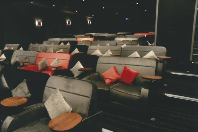 Everyman Canary Wharf cinema with plush seating for events and presentations.