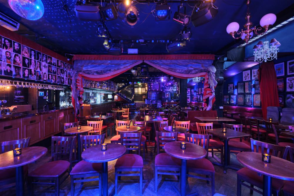Cabaret Bar at Phoenix Arts Club: vibrant event space for networking and private parties.