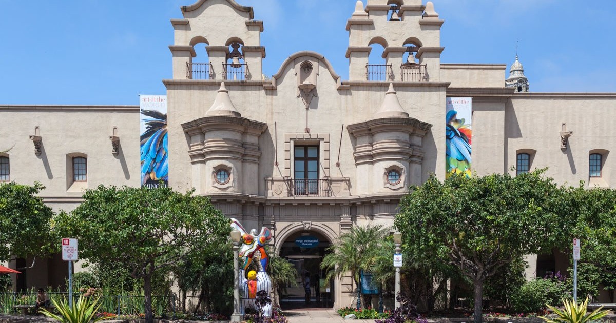 Mingei Museum venue with ornate architecture, ideal for weddings and events.