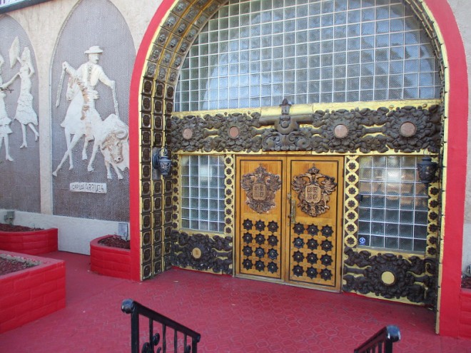 Ornate entrance of TANGO ACADEMY, a unique venue for memorable events and gatherings.
