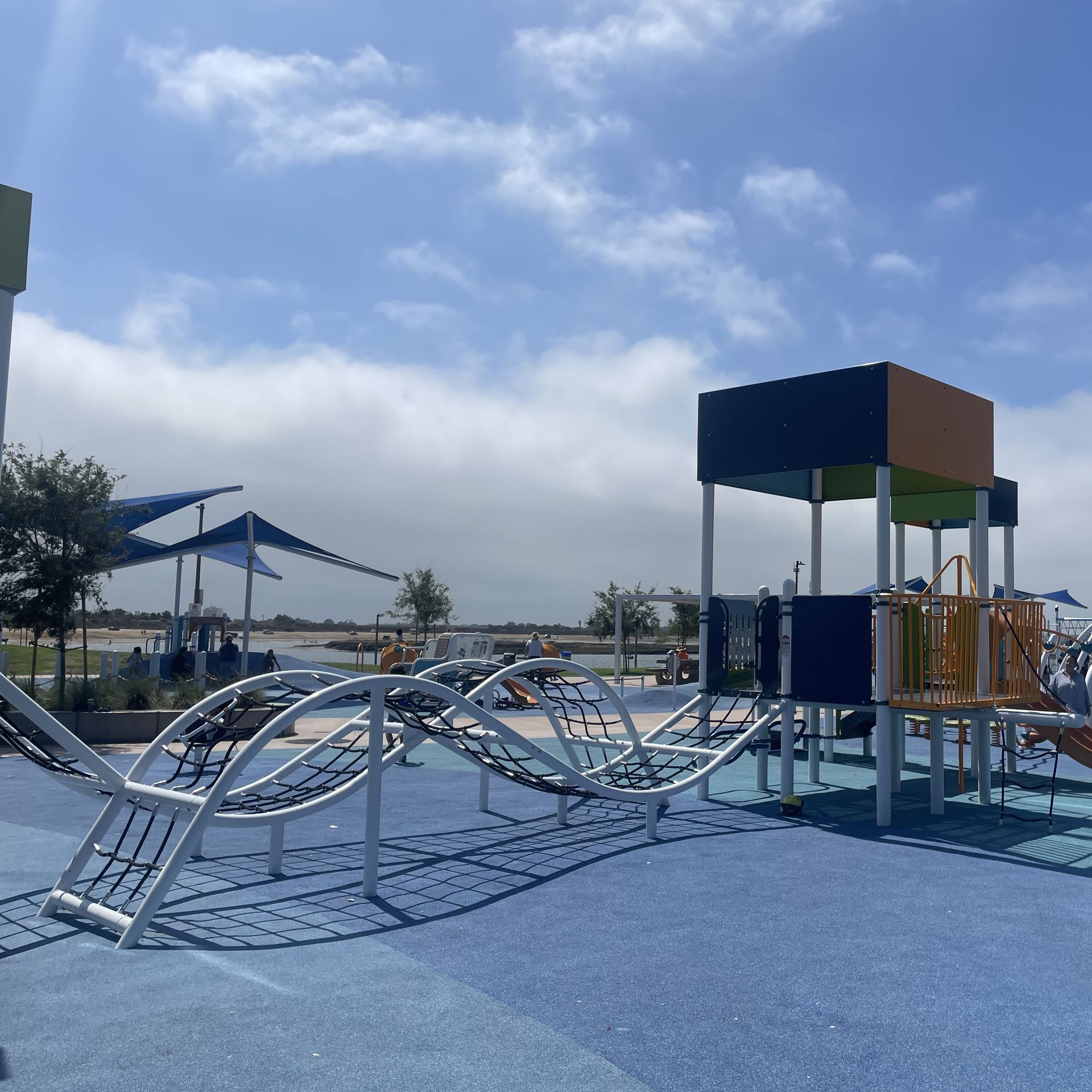 Vibrant Tecolote Recreation Center playground for family-friendly events and gatherings.