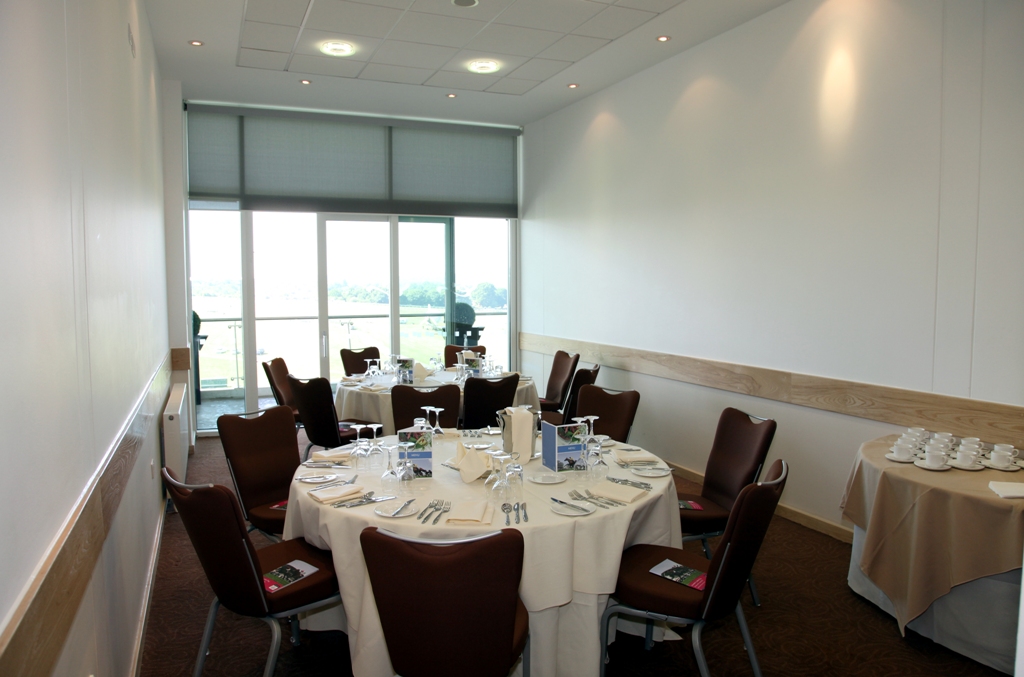 Duchess's Single Box at Epsom Downs, elegant event space for networking and conferences.
