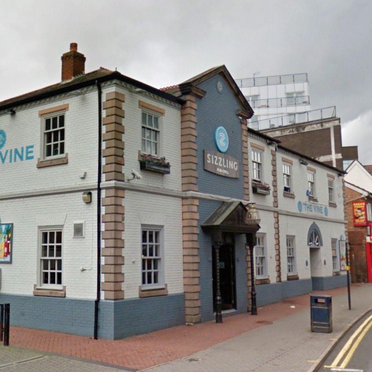 The Vine venue exterior, ideal for casual meetings and networking events.