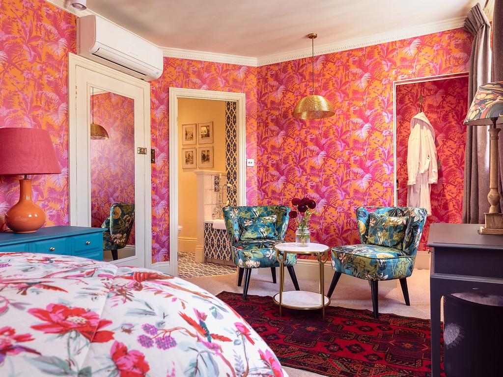 The Portobello Hotel room and bedroom ...