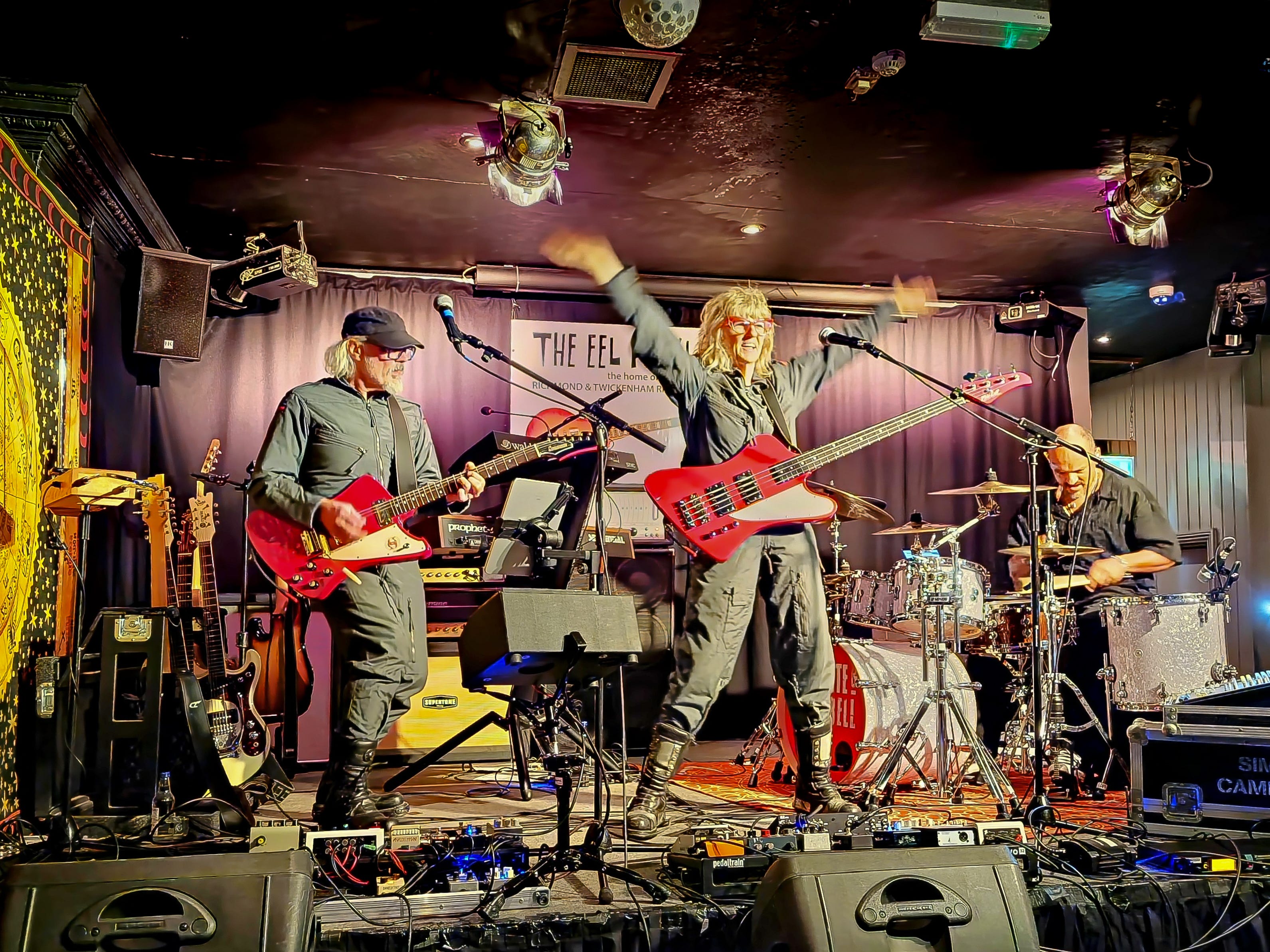 Live music performance at The Patch, Eel Pie Club, showcasing vibrant atmosphere and entertainment.