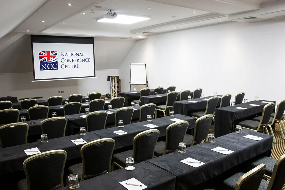 Crows Nest meeting room with AV setup for corporate events and workshops.
