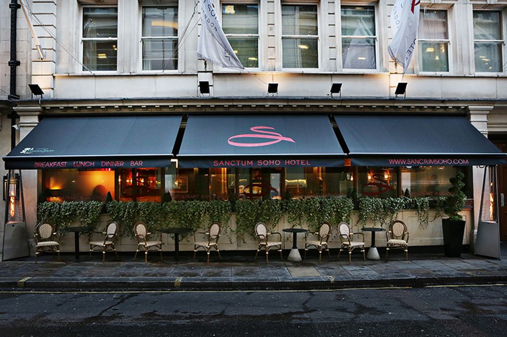 Private Cinema at Karma Sanctum Soho, stylish venue for networking events and gatherings.