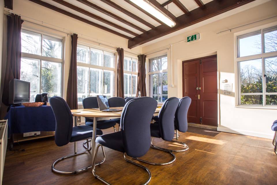 Business Room at Waddesdon Hall: modern design, natural light, ideal for workshops.