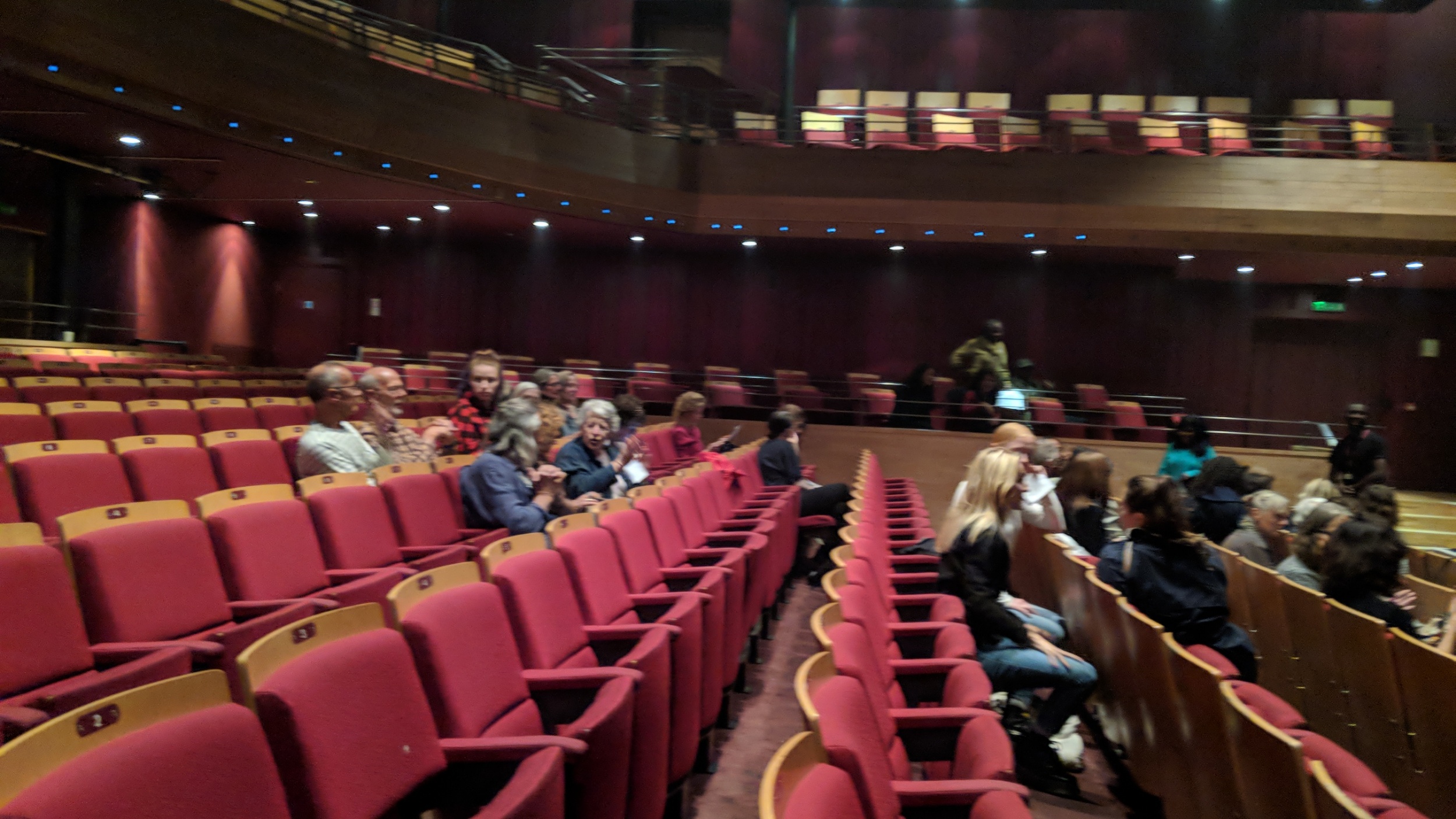 Pentland Theatre auditorium with comfortable seating for engaging events and performances.