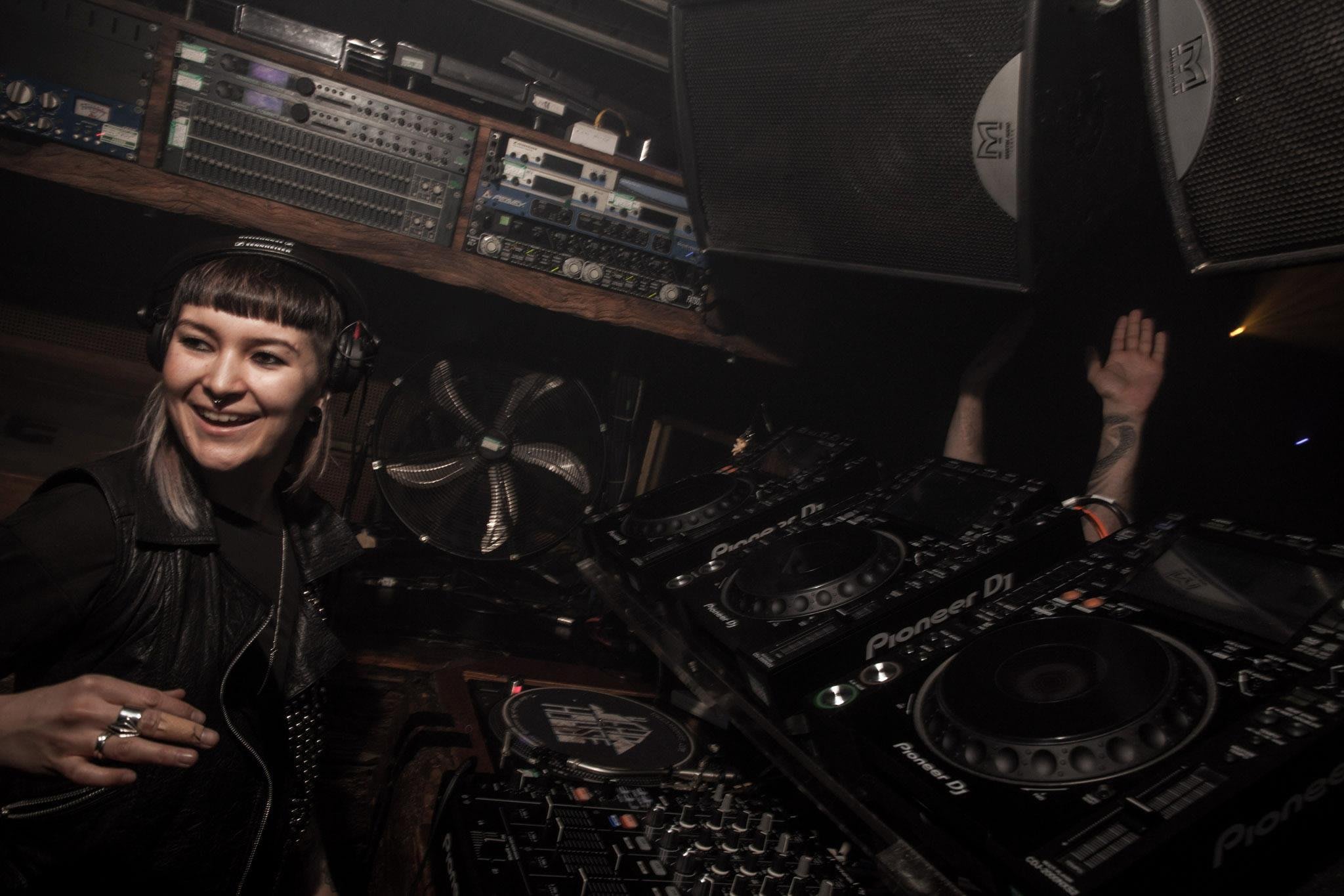 Vibrant DJ booth setup for engaging nightlife and corporate events.