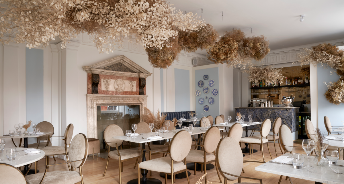 Elegant event space at Cool Carrot, perfect for intimate gatherings and networking.