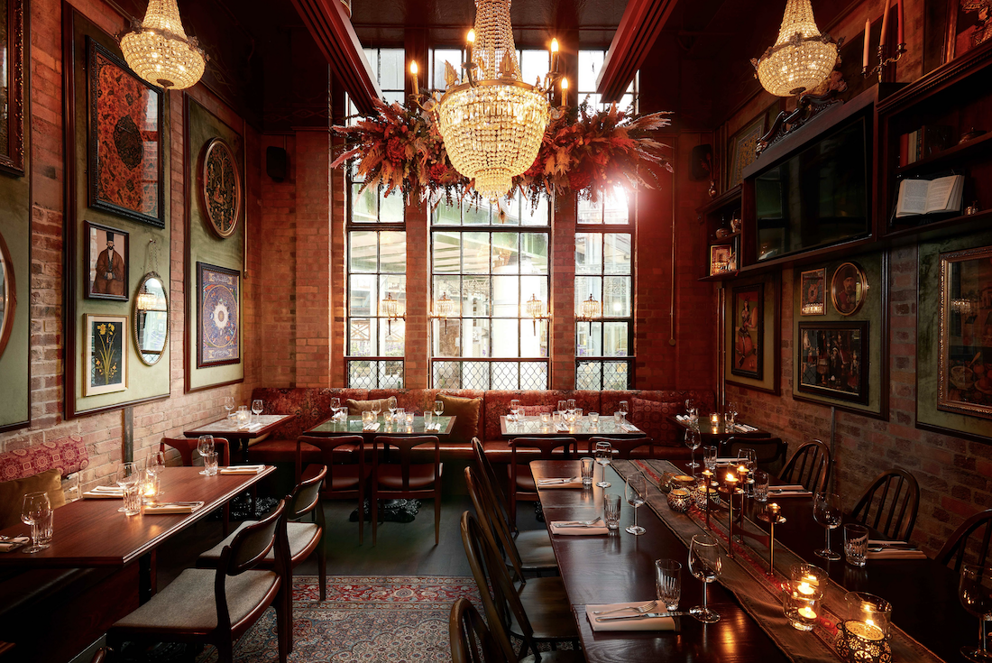 The private dining room at Berenjak ...