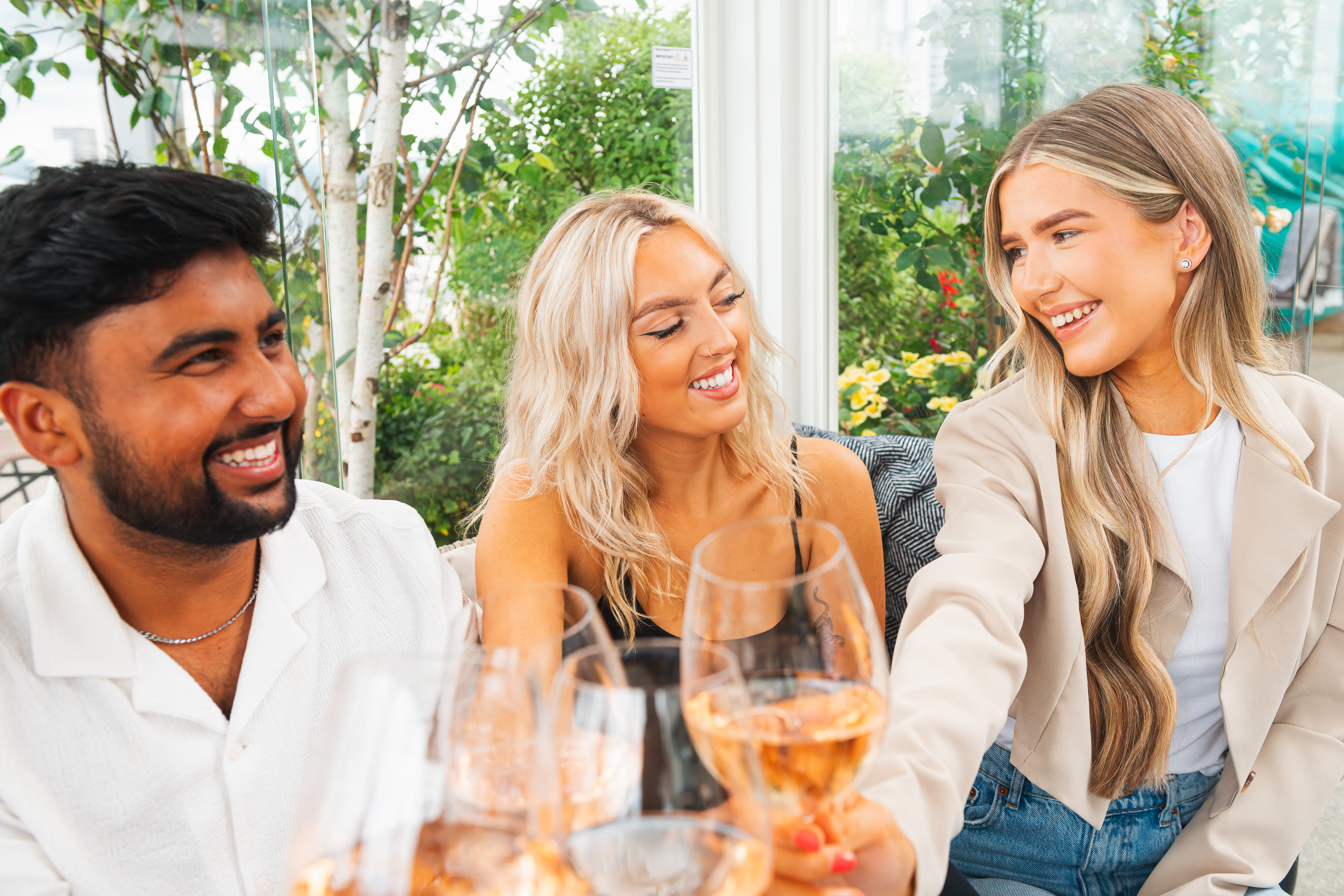 "Vibrant Pergola at 20 Stories Restaurant, ideal for networking and social events."