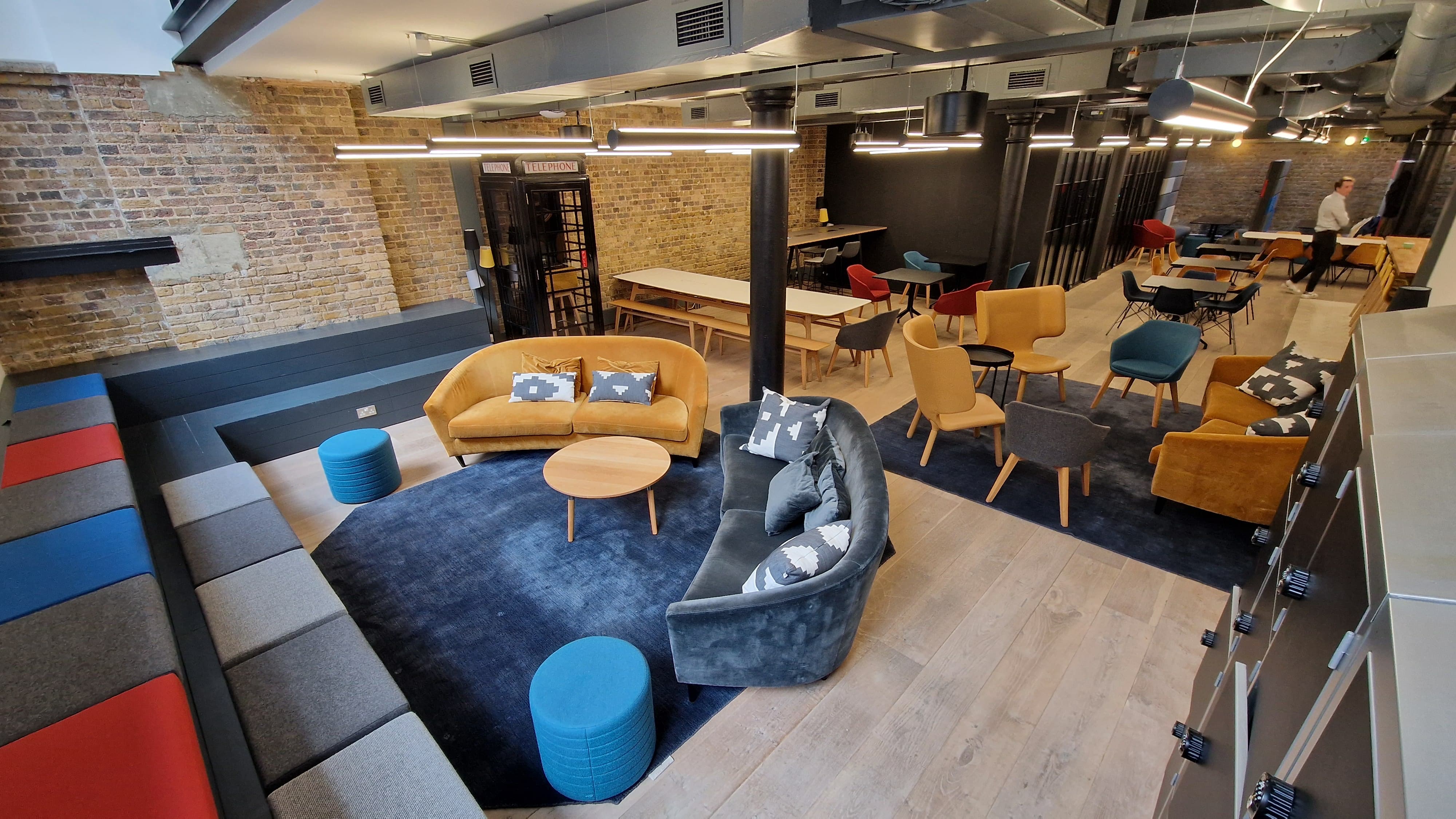 Modern meeting space at Notcutt House, ideal for workshops and networking.