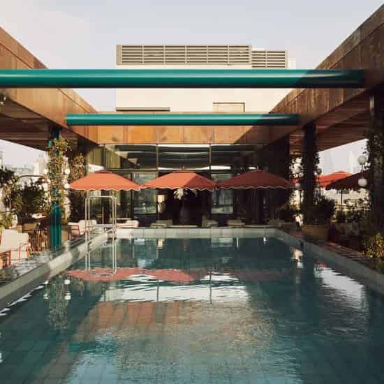 rooftop pool