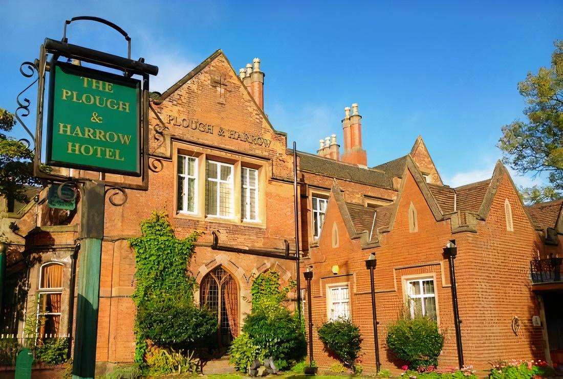 Terrace Room at Plough & Harrow Hotel, ideal for corporate retreats and social events.