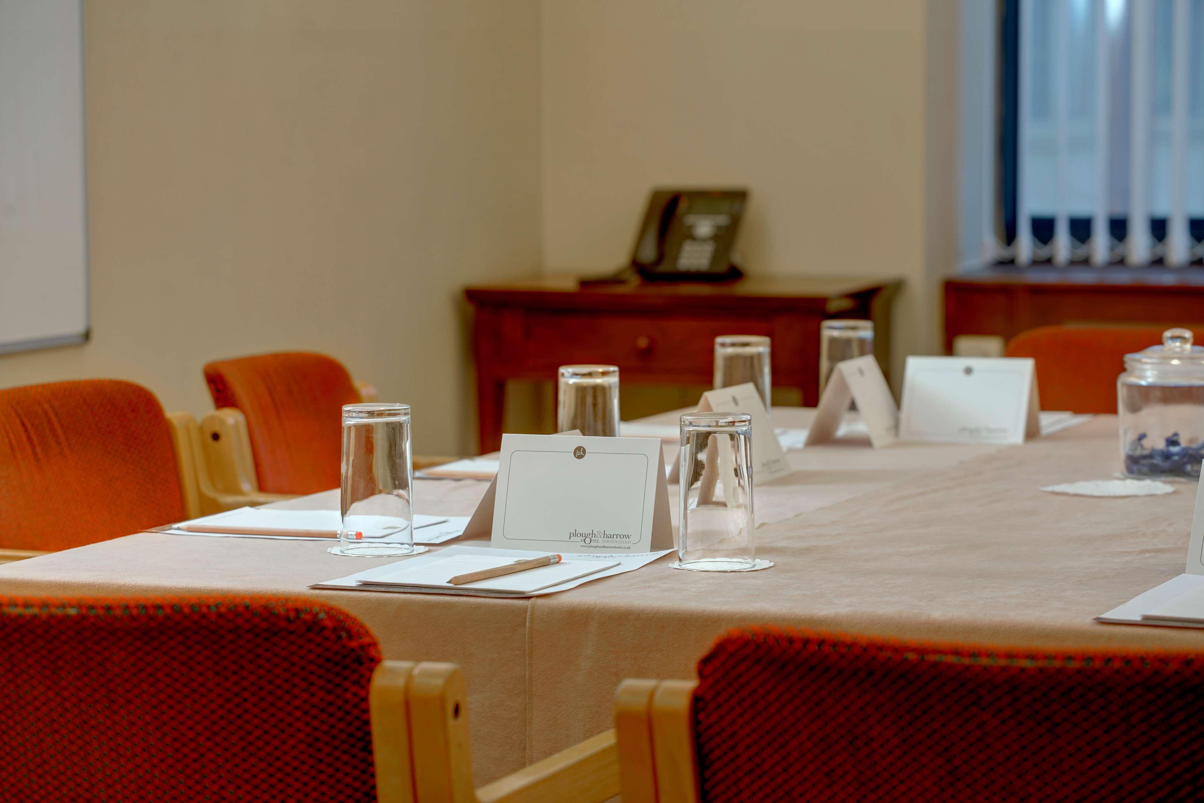 Meeting Room Gallery at Plough & Harrow Hotel, ideal for professional meetings and events.