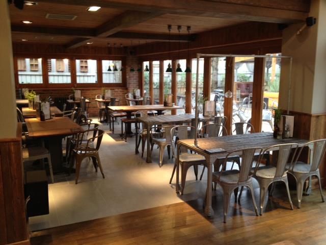 Versatile event space at The Plough Harborne with rustic charm for gatherings and meetings.