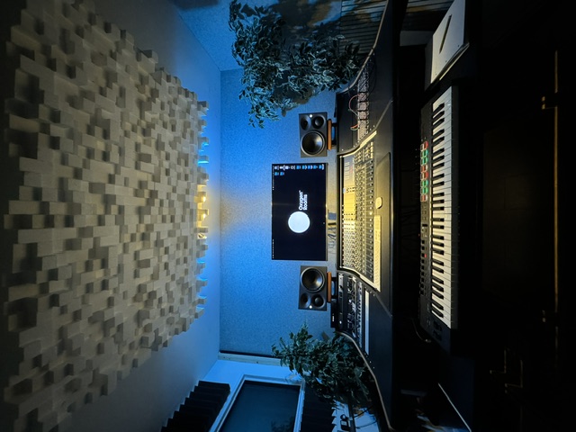 Professional recording studio with audio mixing equipment, ideal for creative workshops and events.