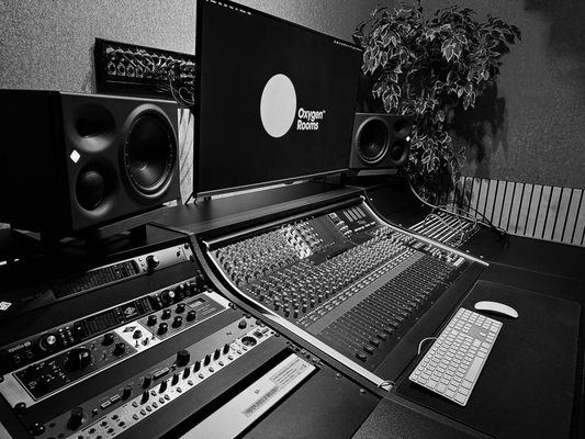 Professional audio mixing studio at Robannas Studios for events and sound design.