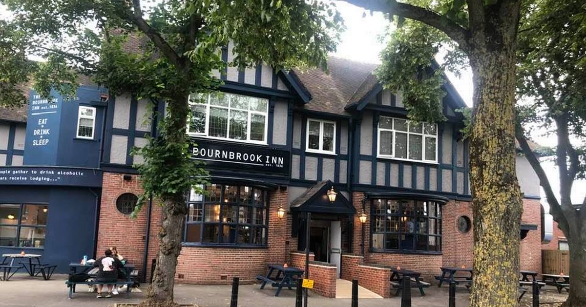 Bournbrook Inn restaurant with outdoor seating, perfect for casual gatherings and events.