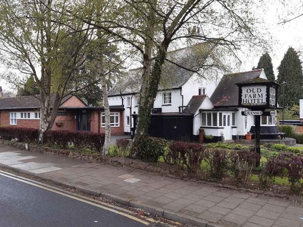 Charming garden venue at Old Farm Hotel for intimate meetings and events.