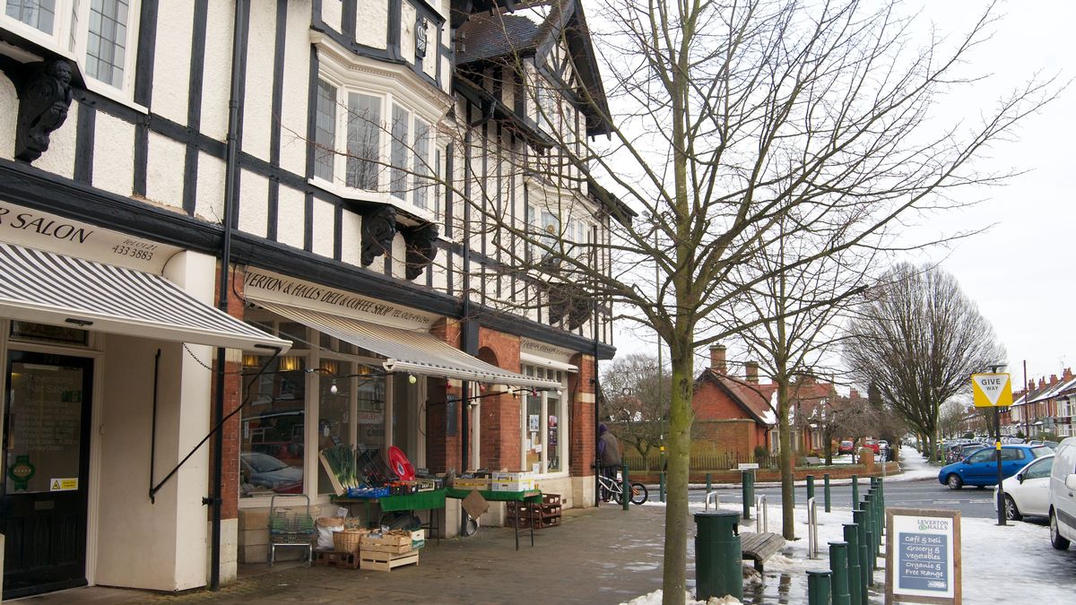 Charming Leverton and Halls cafe with outdoor space for community events and gatherings.