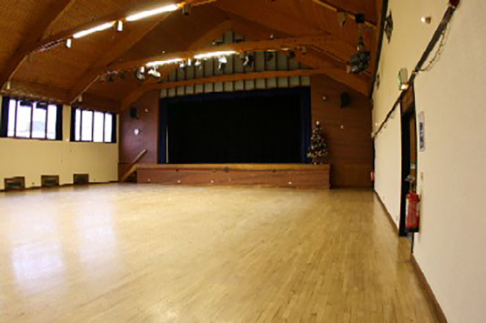 Spacious Green Room at Halesowen Town Hall, ideal for meetings and workshops.