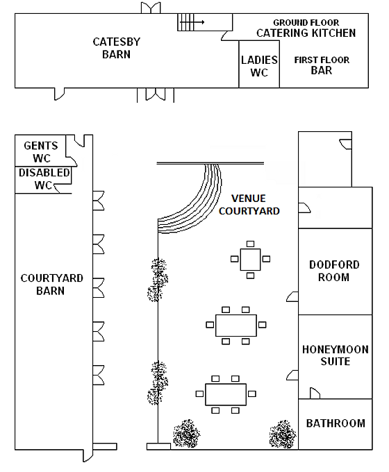 Venue Layout | Dodmoor House
