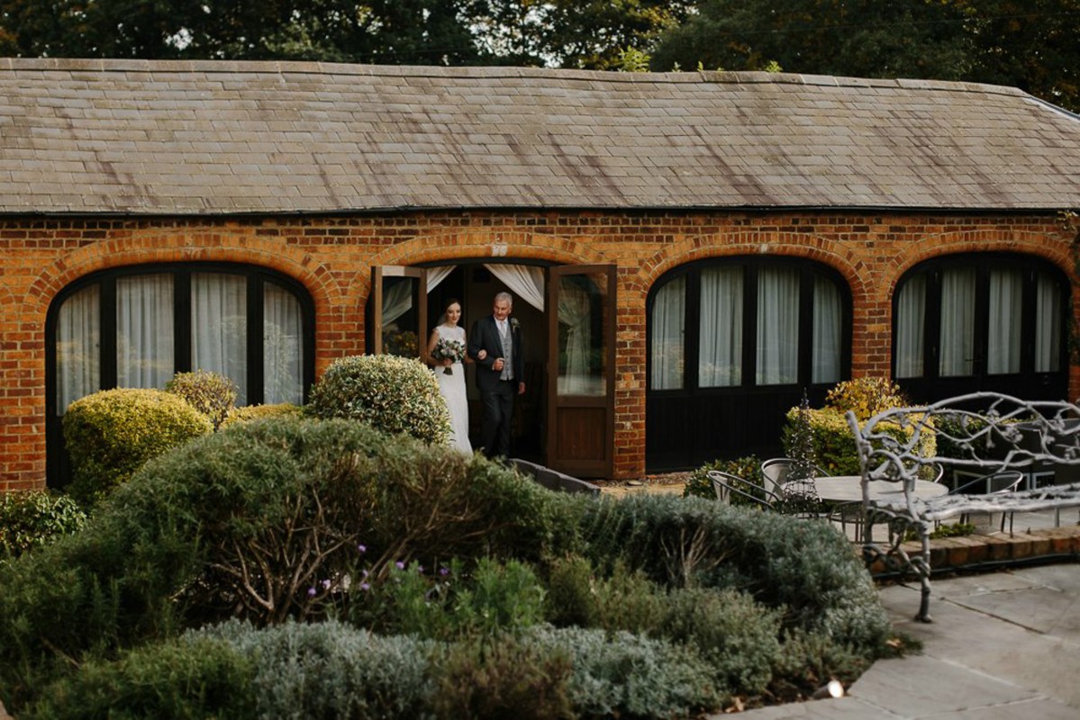 Dodford Room entrance at Dodmoor House, ideal for intimate weddings and events.