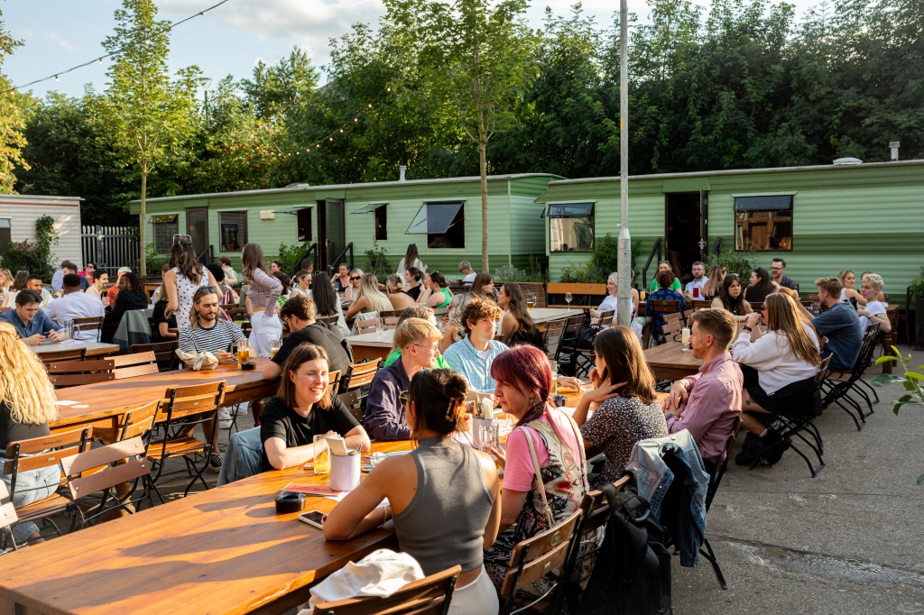 beer garden Rum Caravans – MANCHESTER ...