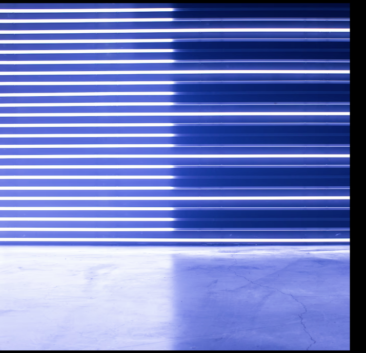 Sleek Elipse backdrop with striped design for modern events and presentations.