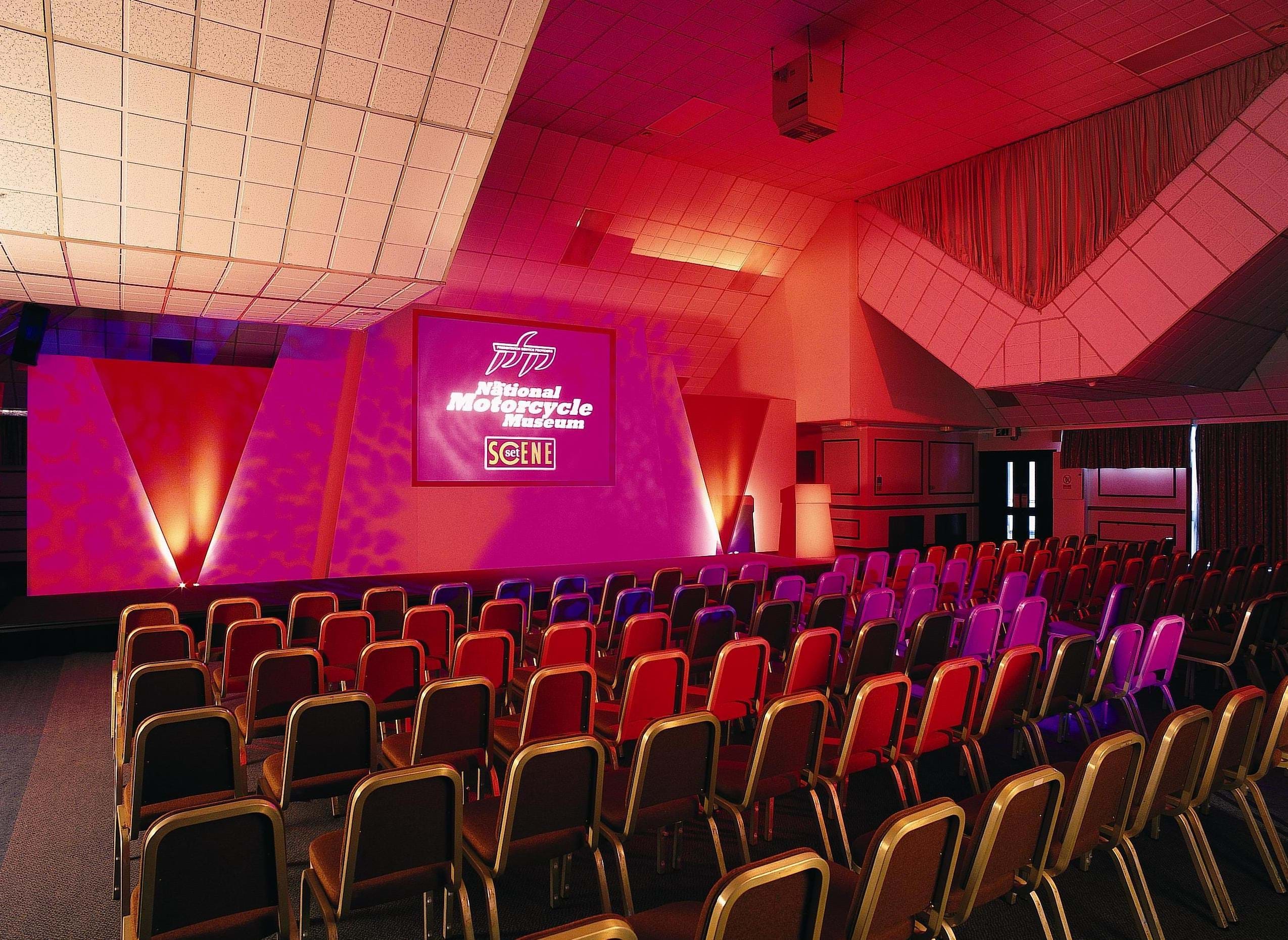 Function Rooms in The Conference Suite with vibrant lighting for engaging conferences.