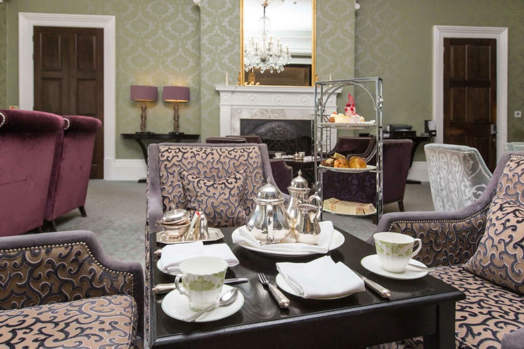 Elegant meeting space in Oulton Hall for networking events and intimate gatherings.