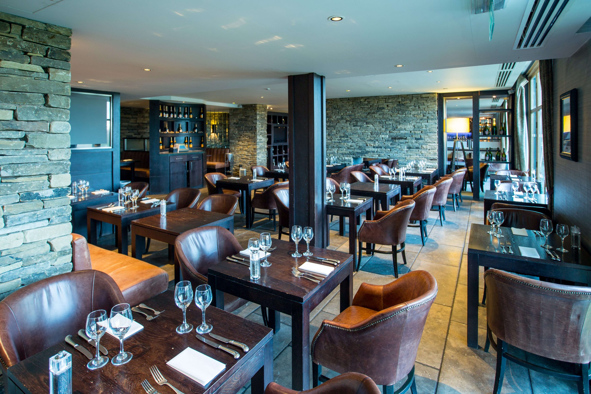 Upper Claret Jug dining space at Oulton Hall, ideal for corporate events and gatherings.