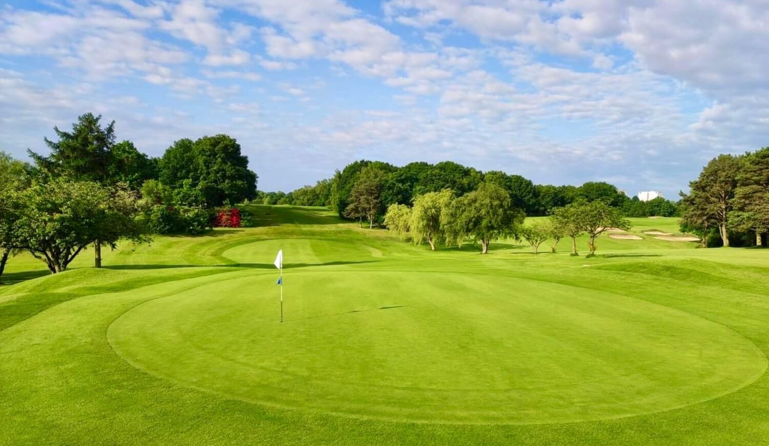 Harborne Golf Club manicured course, ideal for corporate events and team-building activities.