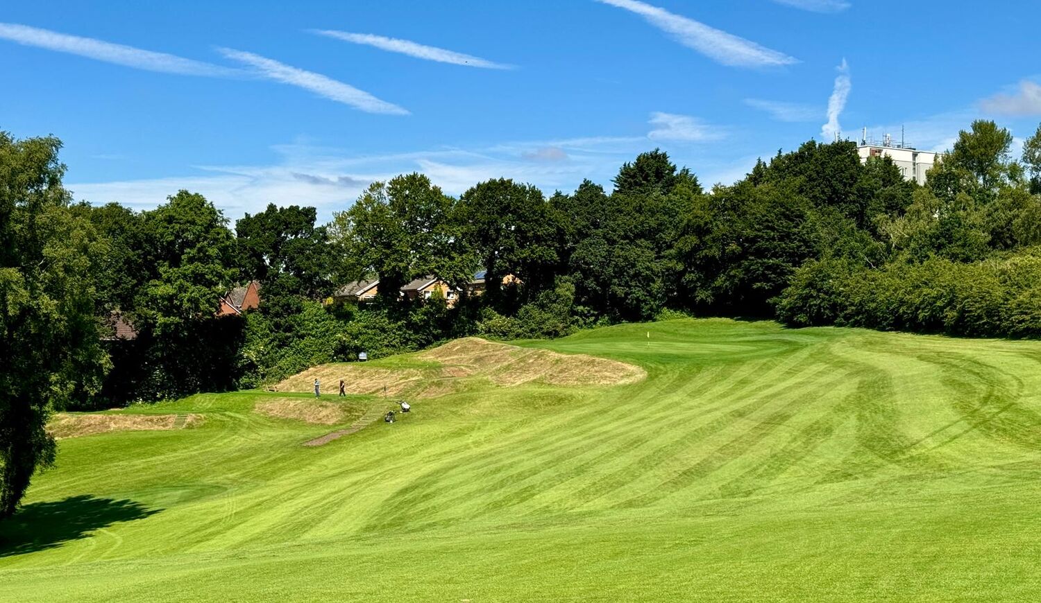 Golf course at Harborne Golf Club, ideal for corporate events and team-building activities.