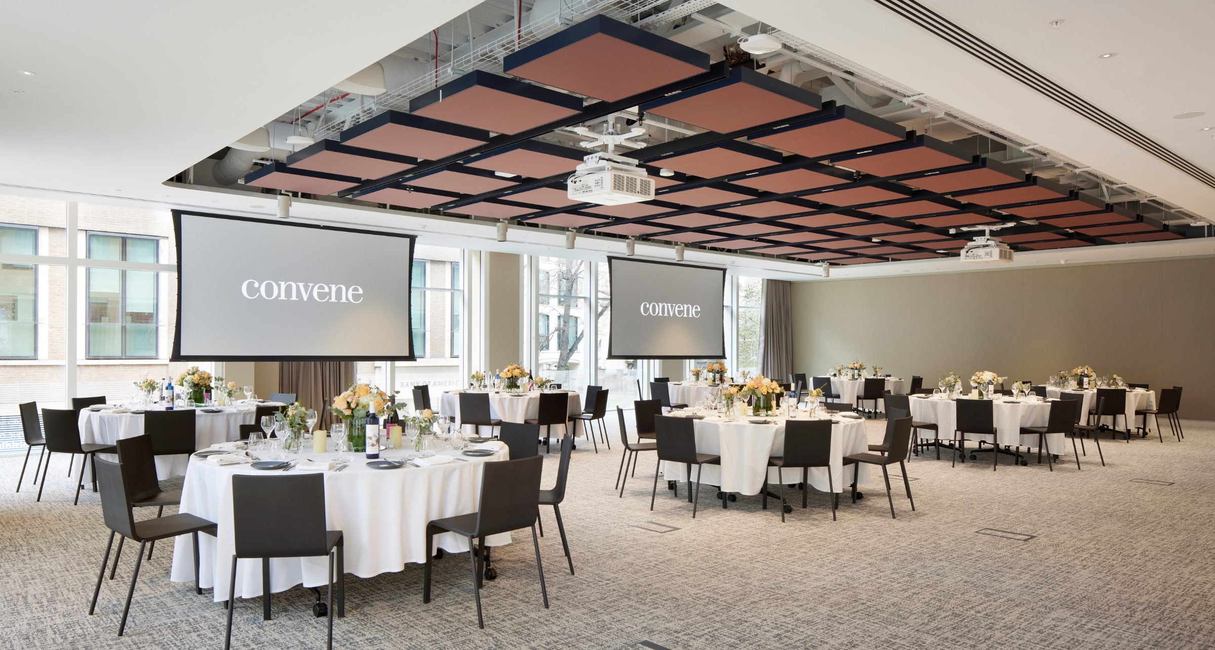 Modern event space at Convene Sancroft, St Pauls, ideal for meetings and conferences.
