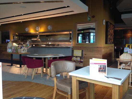 Modern function room at Beefeater Birmingham South for informal meetings and events.