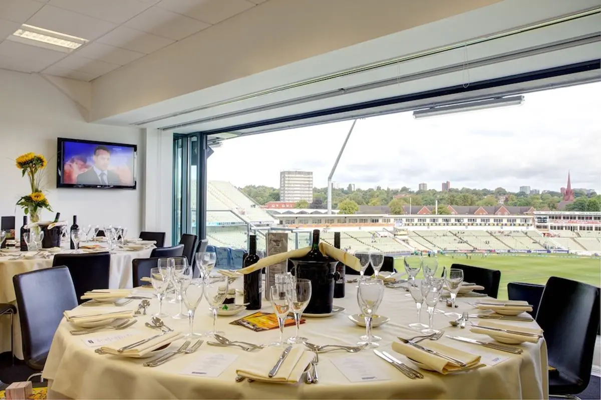 Elegant Executive Boxes at Hall Green Stadium for corporate meetings and special events.