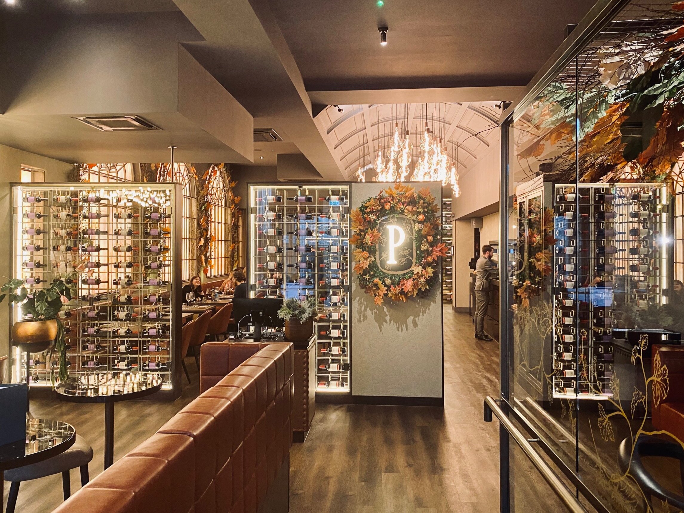 Byzantium Tapas venue with elegant decor, perfect for corporate events and social gatherings.