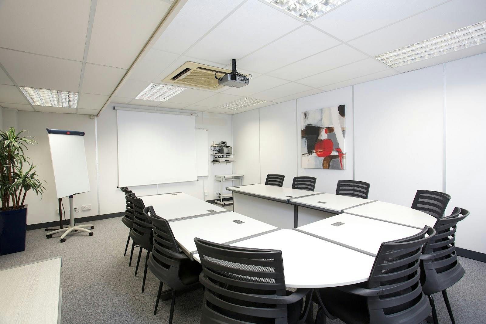 Meeting room at Orbit Spaces with flexible layout, ideal for productive events and collaborations.
