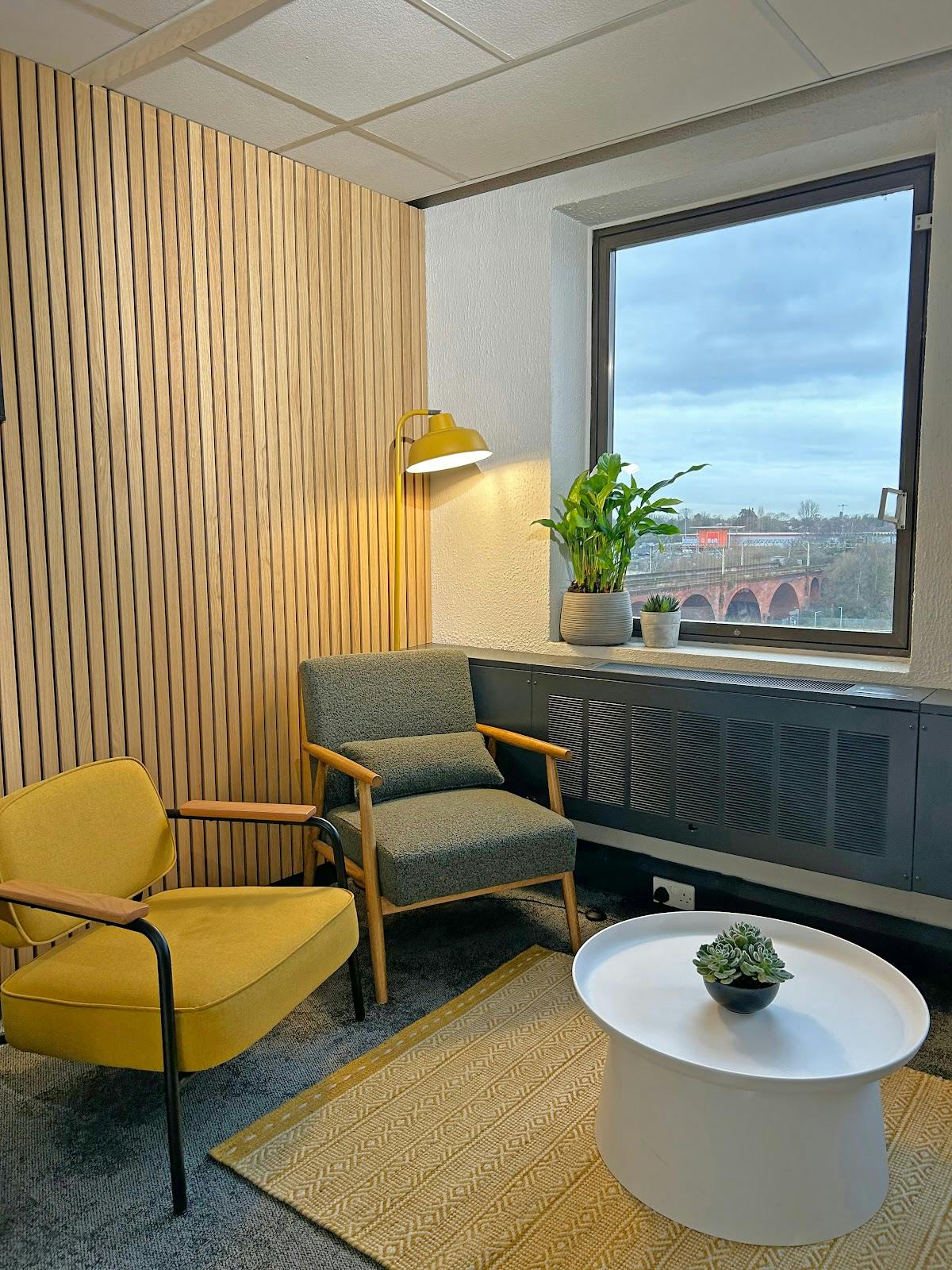 Cozy meeting room at Orbit Spaces, perfect for brainstorming and collaboration.