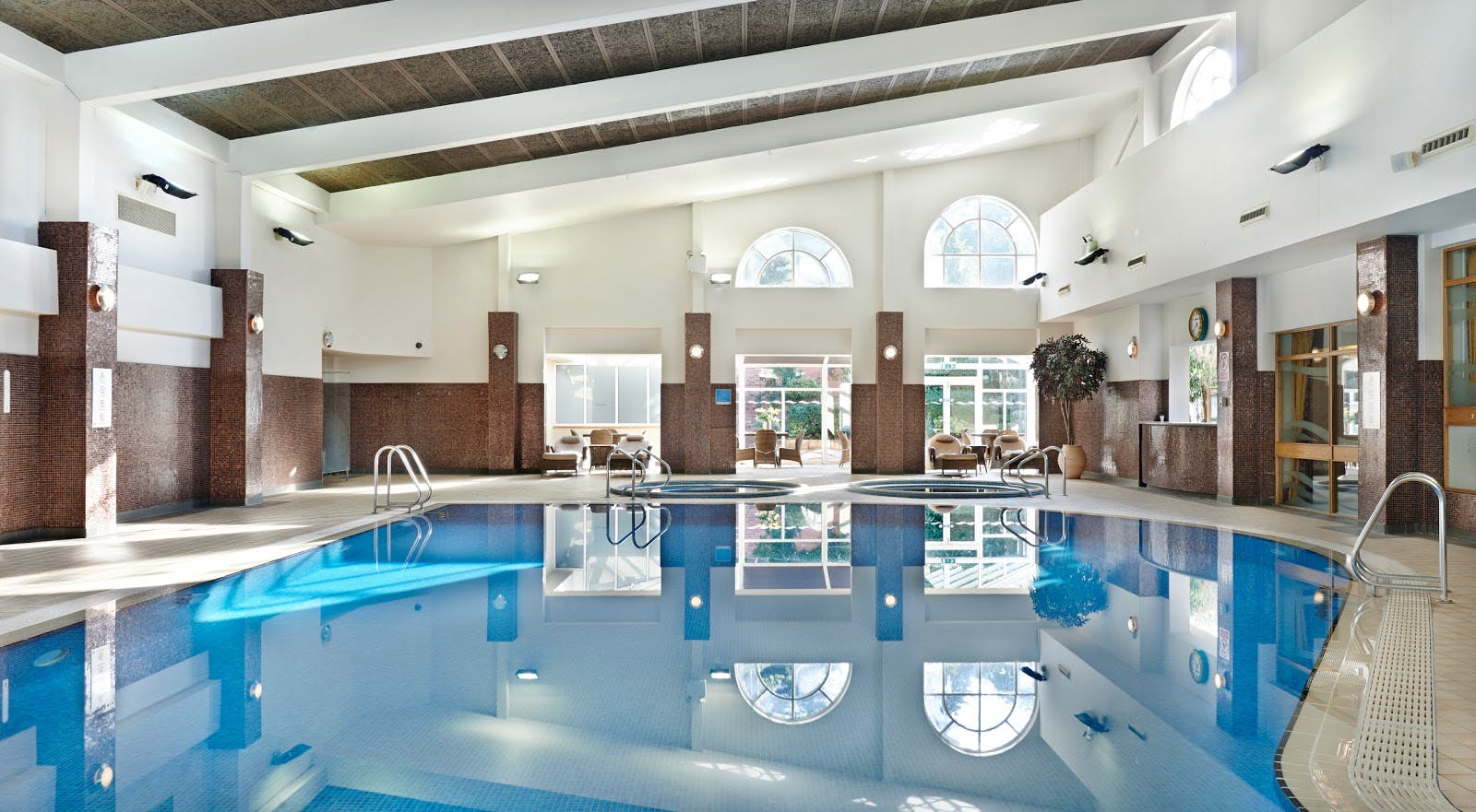 Lichfield Suite indoor pool, ideal for networking events and wellness retreats.