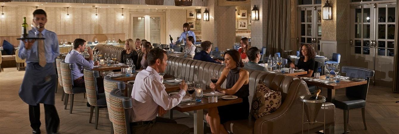 Lichfield Suite at The Belfry: modern dining space for meetings and events.