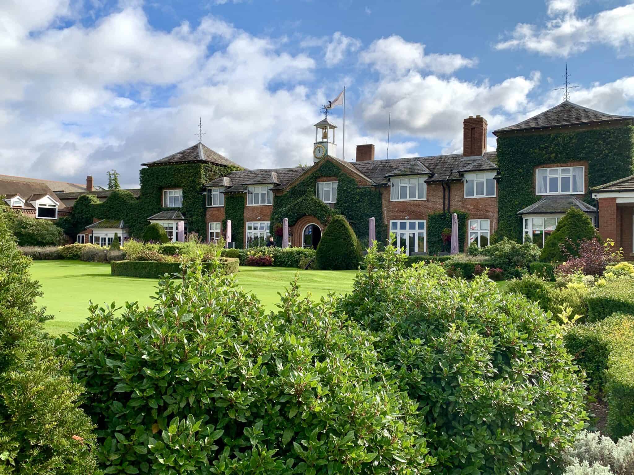 The Ryder Room at The Belfry: elegant venue with lush gardens for events and meetings.